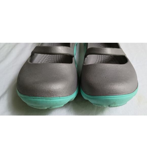 Crocs Duet Sport Mary Jane Slip On Flats W6 - Picture 3 of 10